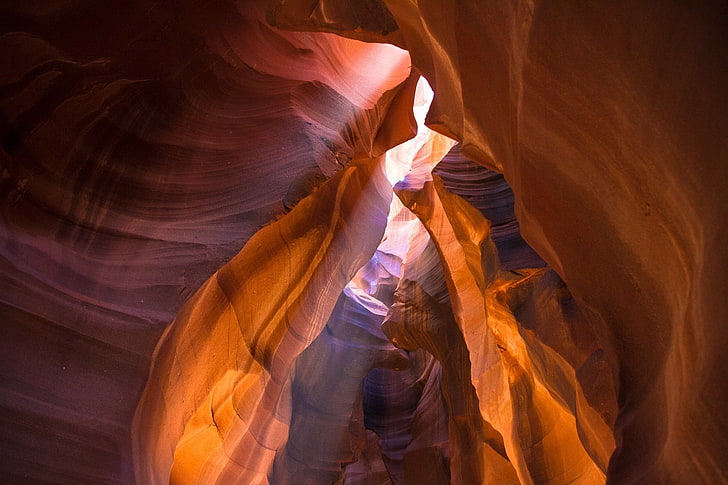 canyon, rock formation, sunlight, HD wallpaper