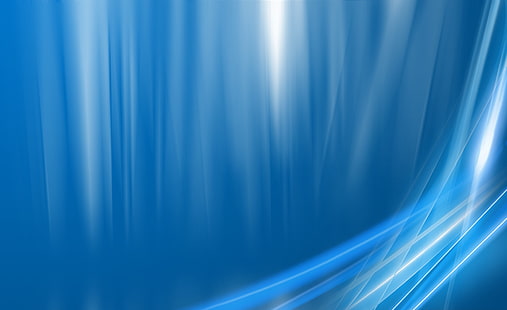 Windows Vista Aero 51、青と白のライト、Windows、Windows Vista、Aero、Vista、 HDデスクトップの壁紙 HD wallpaper