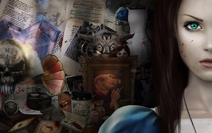 American McGee's Alice, Alice: Madness Returns, Alice in Wonderland, Alice, Sfondo HD