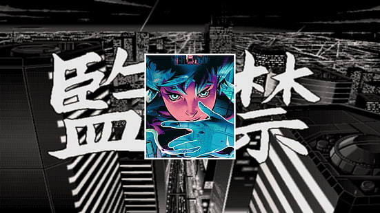 Ghost in the Shell, Motoko Kusanagi, Kusanagi Motoko, obraz w obrazie, obraz w obrazie, Tapety HD HD wallpaper