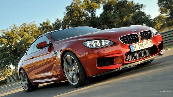 BMW M6, รถเก๋ง, รถยนต์, วอลล์เปเปอร์ HD