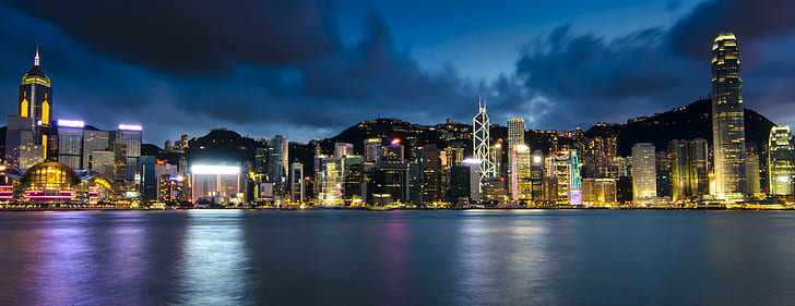 beyaz beton bina, Hong Kong Limanı, beyaz, beton, bina, HK, ham, nikon, asya, çin, Çin, D7000, dslr, jaafar, gece, kentsel Skyline, cityscape, gökdelen, ünlü Yerkentsel sahne, şehir, iş, liman, seyahat, kule, çin - Doğu Asya, modern, HD masaüstü duvar kağıdı