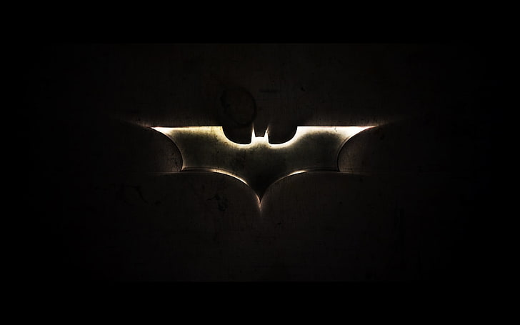 Batman logo, Batman Begins, HD wallpaper