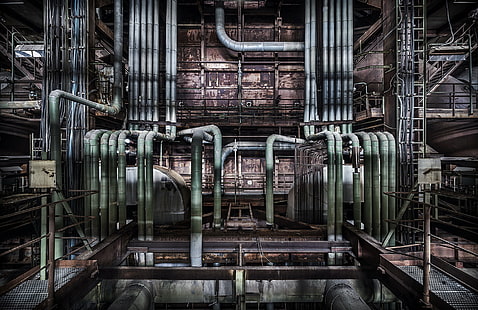 Industrielle Fabriken, HD-Hintergrundbild HD wallpaper