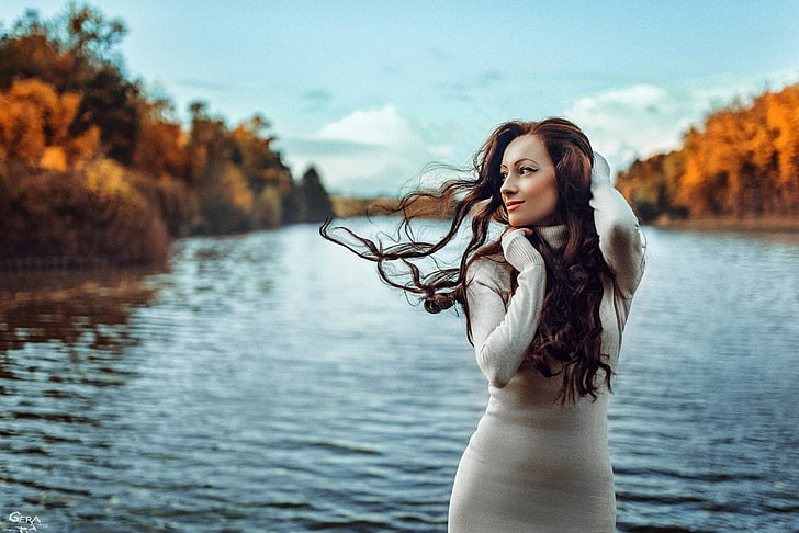 women, women outdoors, model, Georgy Chernyadyev, HD wallpaper