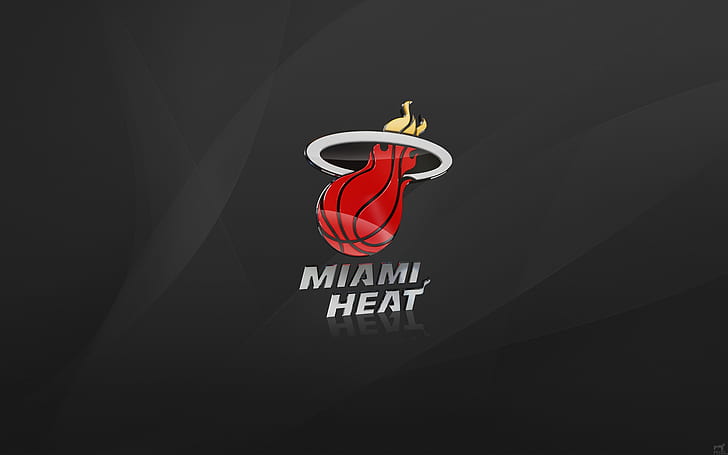 Miami Heat, miami heat logosu, basketbol, ​​spor, logo, amerika, HD masaüstü duvar kağıdı