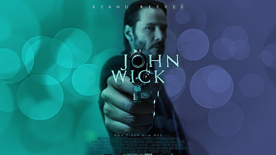 John Wick Movie, keanu reeves john wick poster, HD wallpaper HD wallpaper
