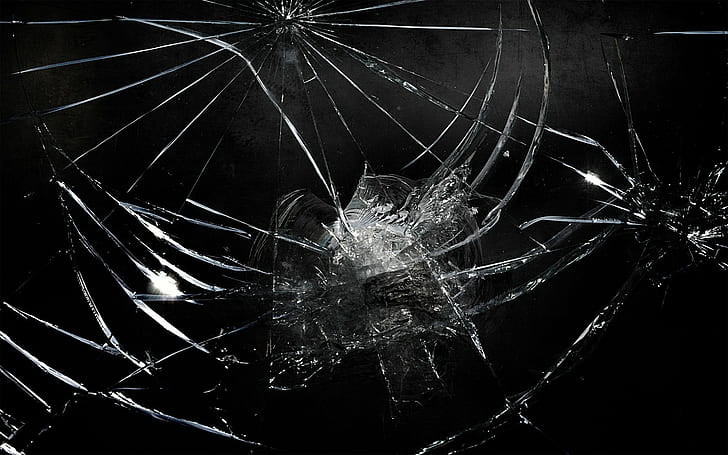 абстрактно, боке, счупено, пукнатина, стъкло, модел, психеделик, разбито, прозорец, HD тапет