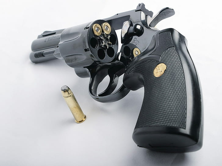 colt python revolver, HD wallpaper