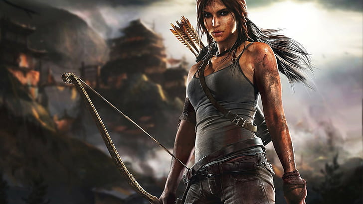 Lara Croft, video games, tomb raider 2013, HD wallpaper