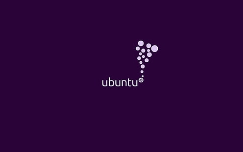 Kabarcıklı Ubuntu, Ubuntu logosu, Bilgisayarlar, Linux, linux ubuntu, HD masaüstü duvar kağıdı HD wallpaper