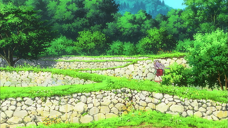 Non Non Biyori, Anime, Landschaft, Natur, HD-Hintergrundbild