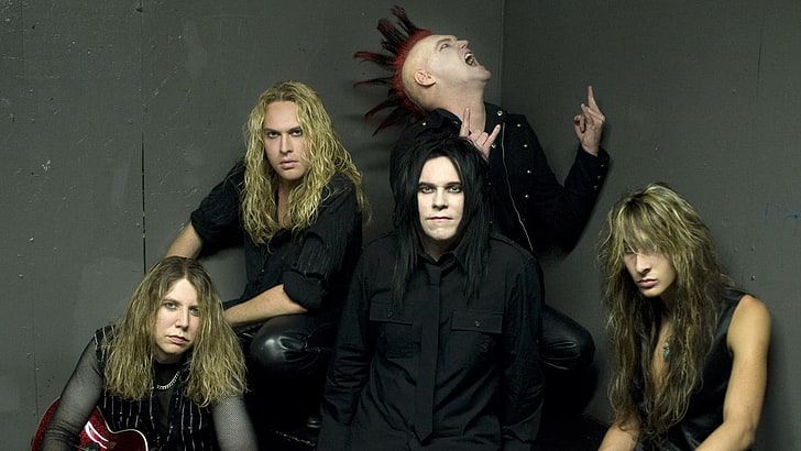 My Chemical Romance band, lizzy borden, iroquois, haircuts, band, scream, HD wallpaper