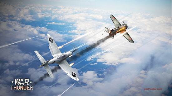 War Thunder, самолет, Gaijin Entertainment, видеоигры, HD обои HD wallpaper