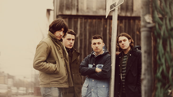 Band (Music), Arctic Monkeys, English, Rock Band, HD wallpaper