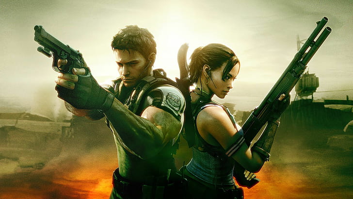 Capcom, Resident Evil 5, PS4, Xbox One, HD wallpaper