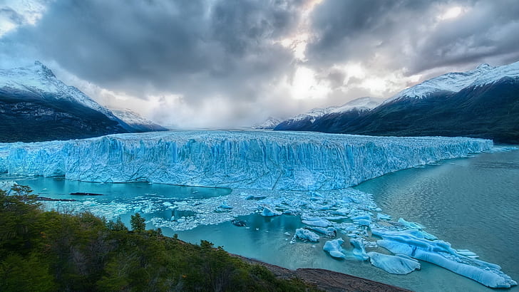 perito moreno, glacier, Patagonia, nature, landscape, ice, HD wallpaper
