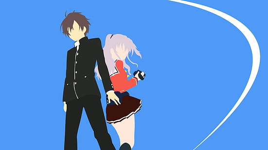 Anime, Charlotte (Anime), Tomori Nao, Otosaka Yuu, HD-Hintergrundbild HD wallpaper