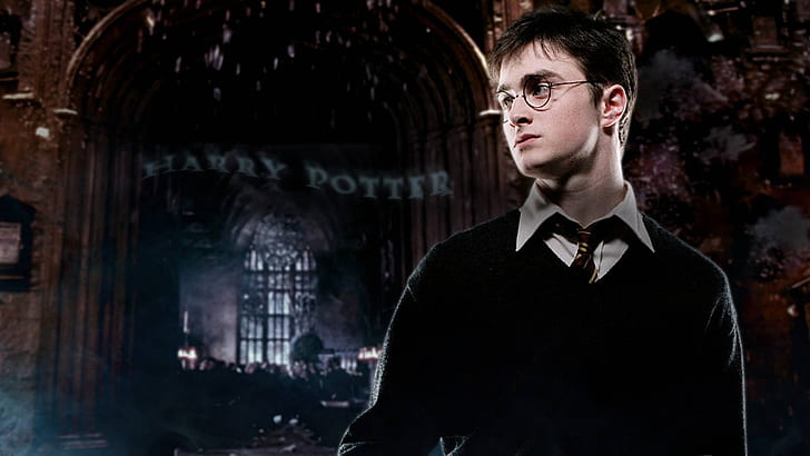 Harry Potter Daniel Radcliffe, Harry Potter, Harry Potter, Daniel Radcliffe, HD-Hintergrundbild