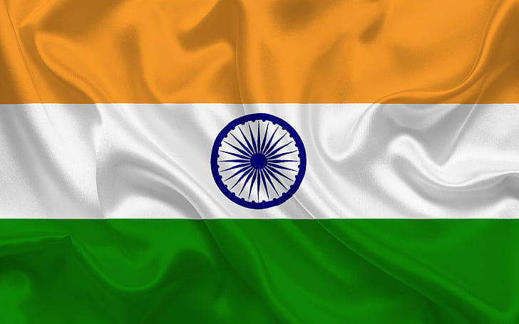Flaggor, Indiens flagga, Flagga, HD tapet