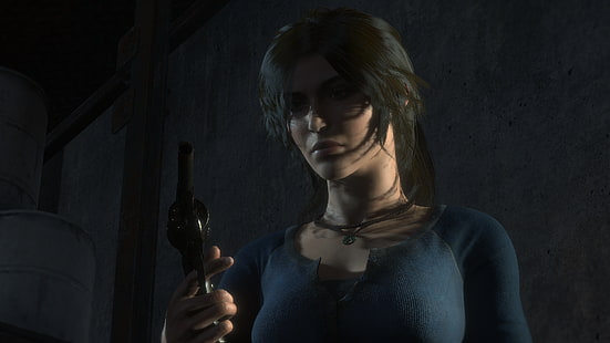 Ascensão do incursor do túmulo, incursor do túmulo, Lara Croft, HD papel de parede HD wallpaper