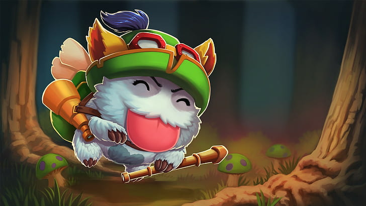 League of Legends, Poro, Teemo, gry wideo, Tapety HD