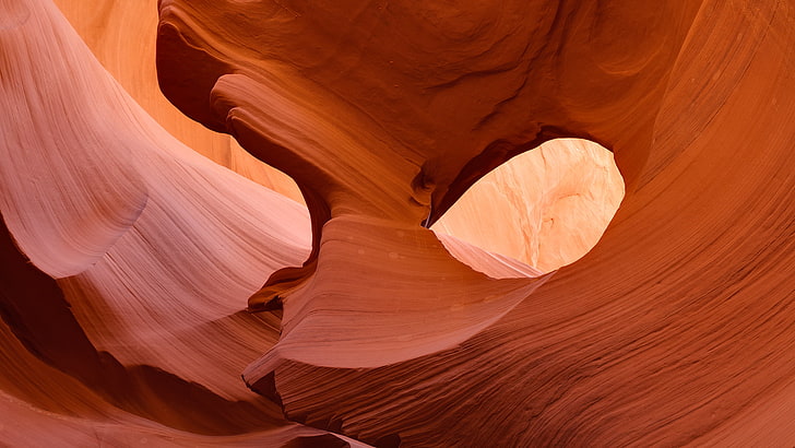 formasi batuan, ngarai, Arizona, gurun, Antelope Canyon, alam, lanskap, batu, Wallpaper HD