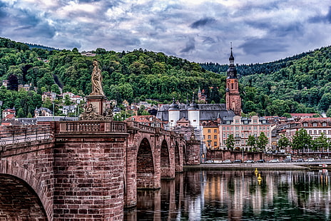 Alemania, Baden-Württemberg, Heidelberg, Fondo de pantalla HD HD wallpaper