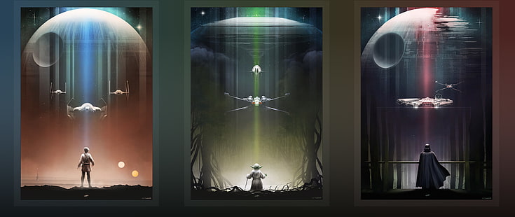 Star Wars, Millennium Falcon, X-Wing, HD-Hintergrundbild HD wallpaper