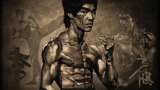 célébrités masculines, 1920x1080, Bruce Lee, Fond d'écran HD HD wallpaper