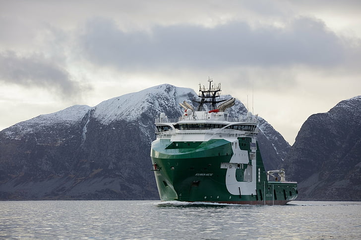 Fordon, Offshore Support Fartyg, Bourbon Arctic, Ship, HD tapet