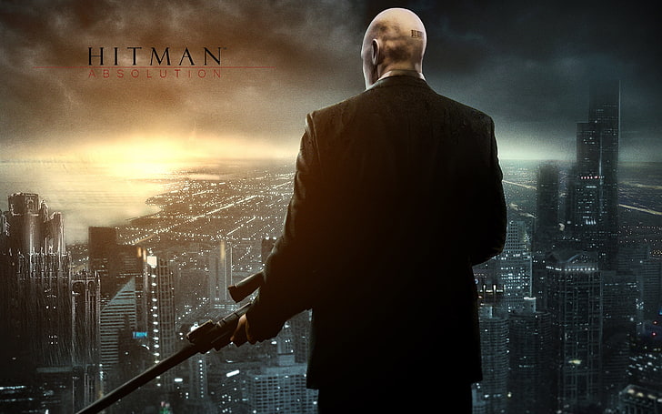 Hitman Абсолютный игровой постер, hitman vi, game, 2014, премьера, HD обои