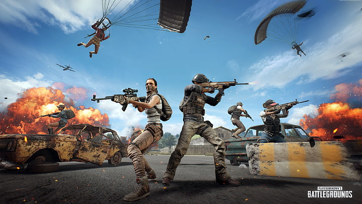Poster del juego PlayerUnknowns Battlegrounds, portada del juego PUBG, Fondo de pantalla HD