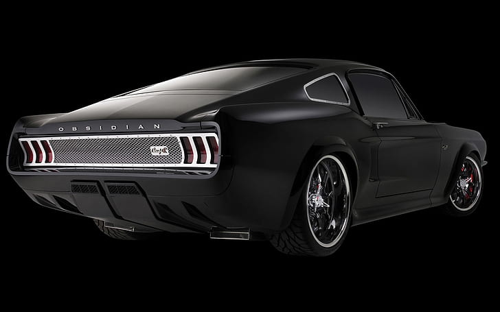 Obsidian SG One Ford-Mustang, ford mustang, mustang, HD wallpaper