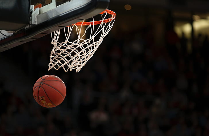 basket, the ball, ring, shield, basketball, HD wallpaper