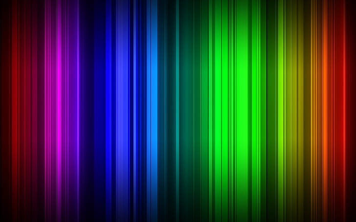 linhas verticais coloridas, HD papel de parede