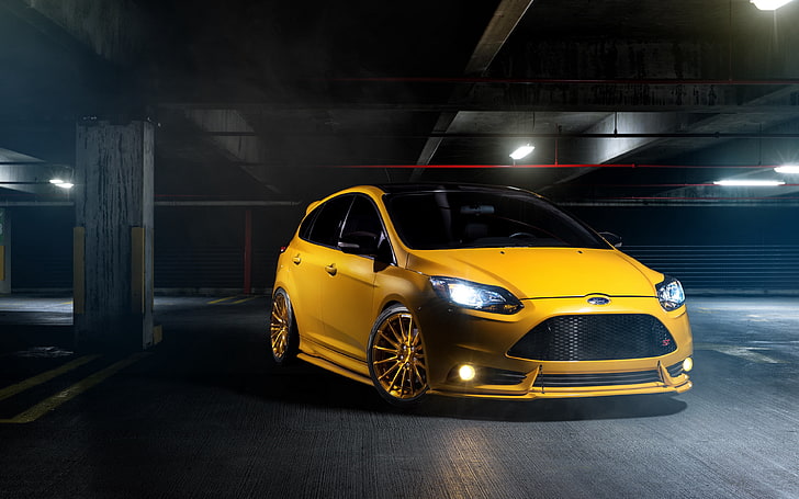 mobil, tuning, Ford Focus ST, Wallpaper HD