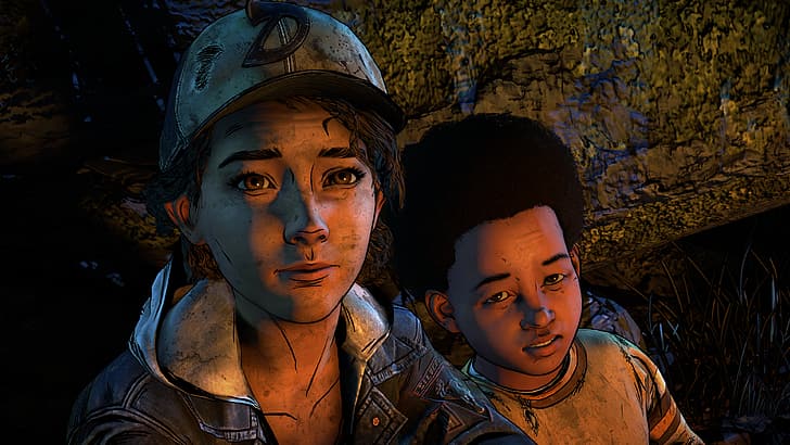 Walking Dead: A Telltale Games Series, Clementine (Character), герои от видеоигри, HD тапет