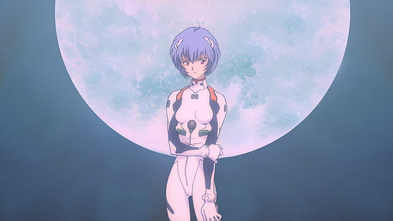 Ayanami Rei, Neon Genesis Evangelion, animeflickor, HD tapet HD wallpaper