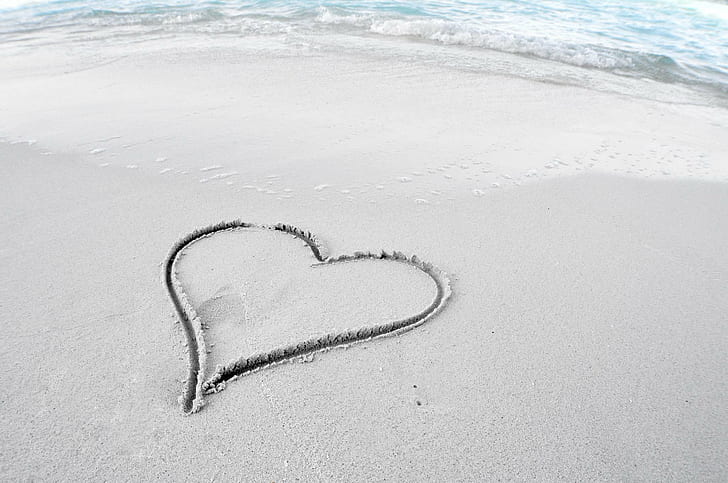 رمال بيضاء على شكل قلب ، قوة خفية ، بيضاء ، رمال ، على شكل قلب ، رومانسية ، جانب مشمس ، حياة ، جزر المالديف ، شاطئ ، حب ، شكل قلب ، بحر ، يوم ، رومانسي ، رمز، خلفية HD