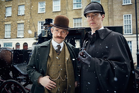 Sherlock, John Watson, Sherlock Holmes, TV, Detektive, HD-Hintergrundbild HD wallpaper