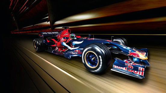 Formula One F1 Race Car Motion Blur HD, voitures, voiture, course, flou, mouvement, F1, un, formule, Fond d'écran HD HD wallpaper