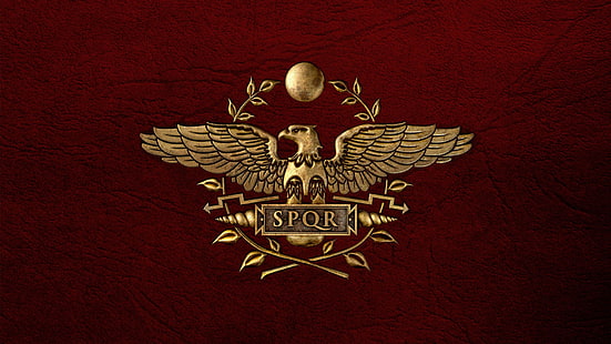 Roma, romano, itália, antiga, águia, história, bandeira, HD papel de parede HD wallpaper