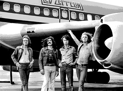 Led Zeppelin цифровые обои, Группа (Музыка), Led Zeppelin, HD обои HD wallpaper