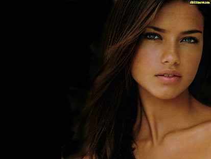 Adriana Lima ใบหน้าผู้หญิงนางแบบ, วอลล์เปเปอร์ HD HD wallpaper