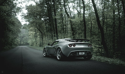 Lotus, Lotus Exige, bil, Lotus bilar, silverbil, sportbil, superbil, fordon, HD tapet HD wallpaper