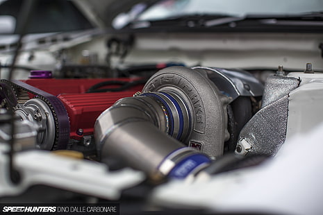 نيسان Skyline GTR Turbo Engine HD ، شاحن توربيني رمادي ، سيارات ، نيسان ، أفق ، جي تي آر ، محرك ، توربو، خلفية HD HD wallpaper