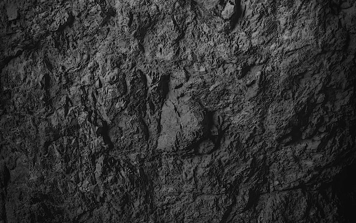Black Rock Wallpaper, Abstrakt, Textur, Kalkstein, HD-Hintergrundbild