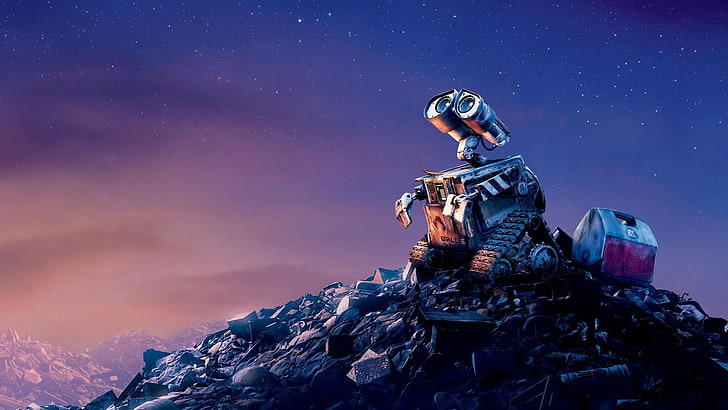 робот тапет, Pixar Animation Studios, Disney Pixar, филми, робот, HD тапет
