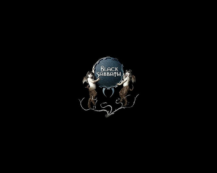 fondo de pantalla del logotipo de sabbath negro